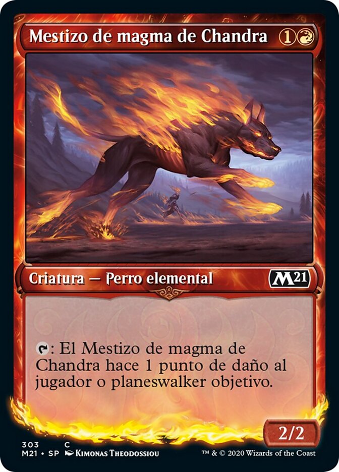 Mestizo de magma de Chandra
