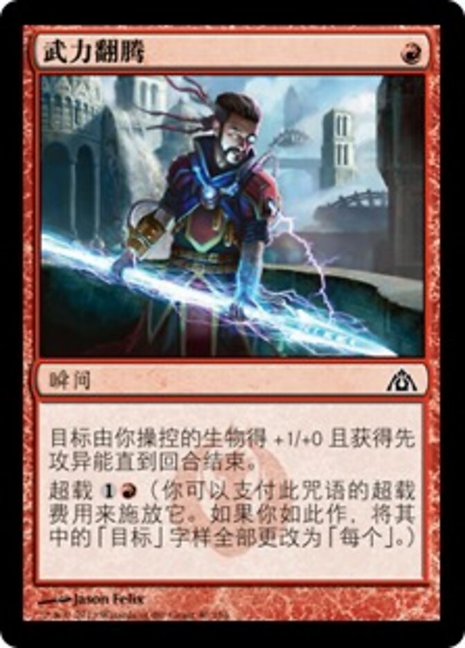 武力翻腾