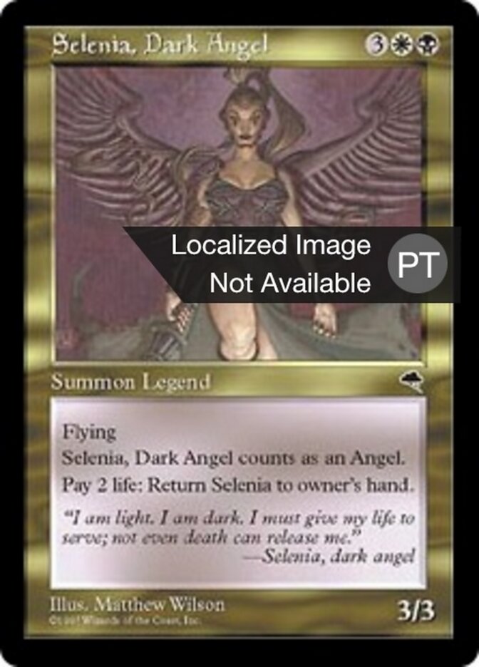 Selênia, Anjo das Trevas