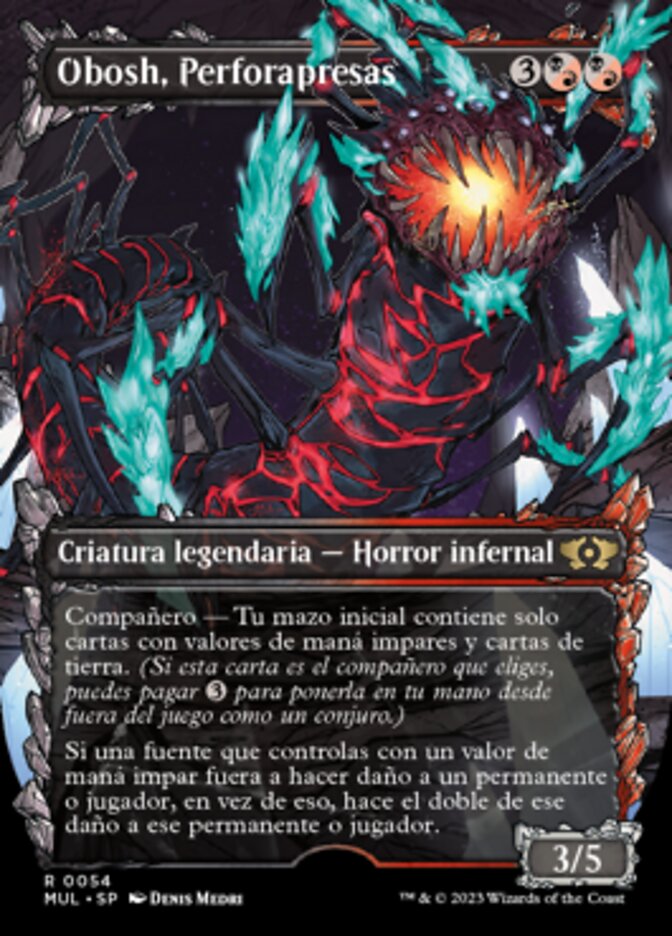 Obosh, Perforapresas