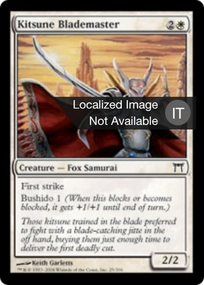 Maestro di Spada Kitsune