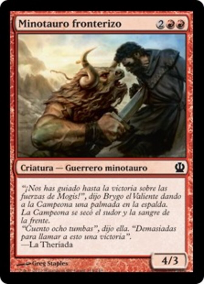 Minotauro fronterizo
