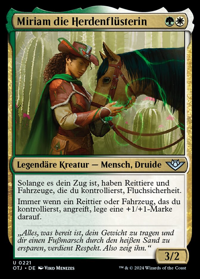 Miriam die Herdenflüsterin