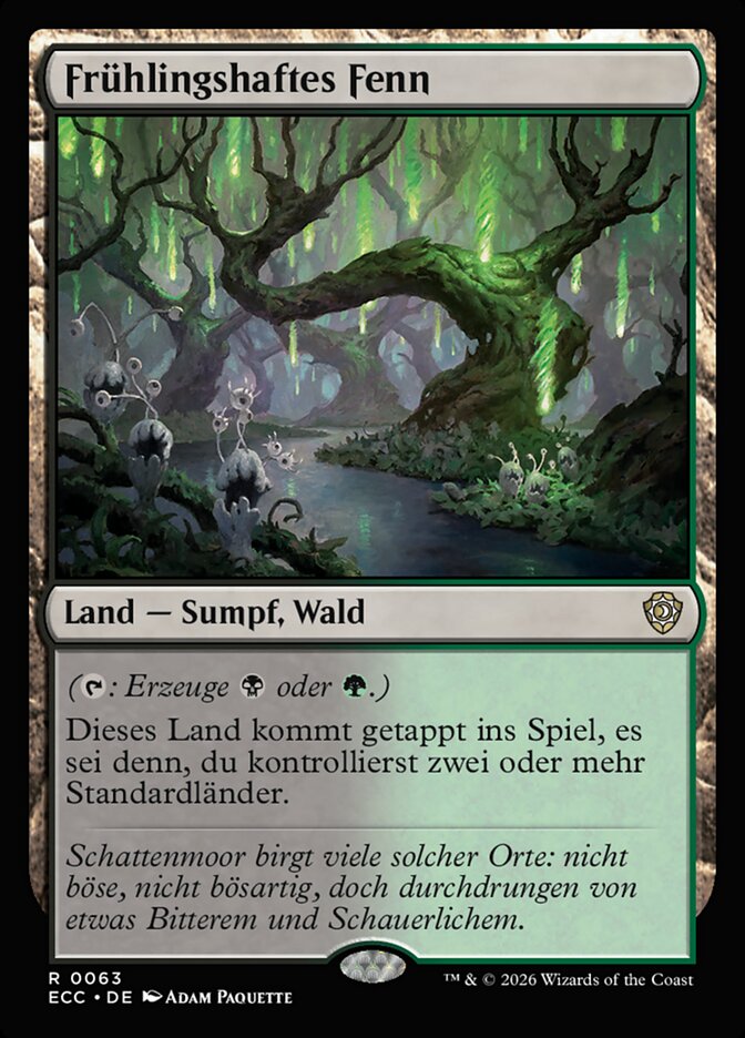 Frühlingshaftes Fenn