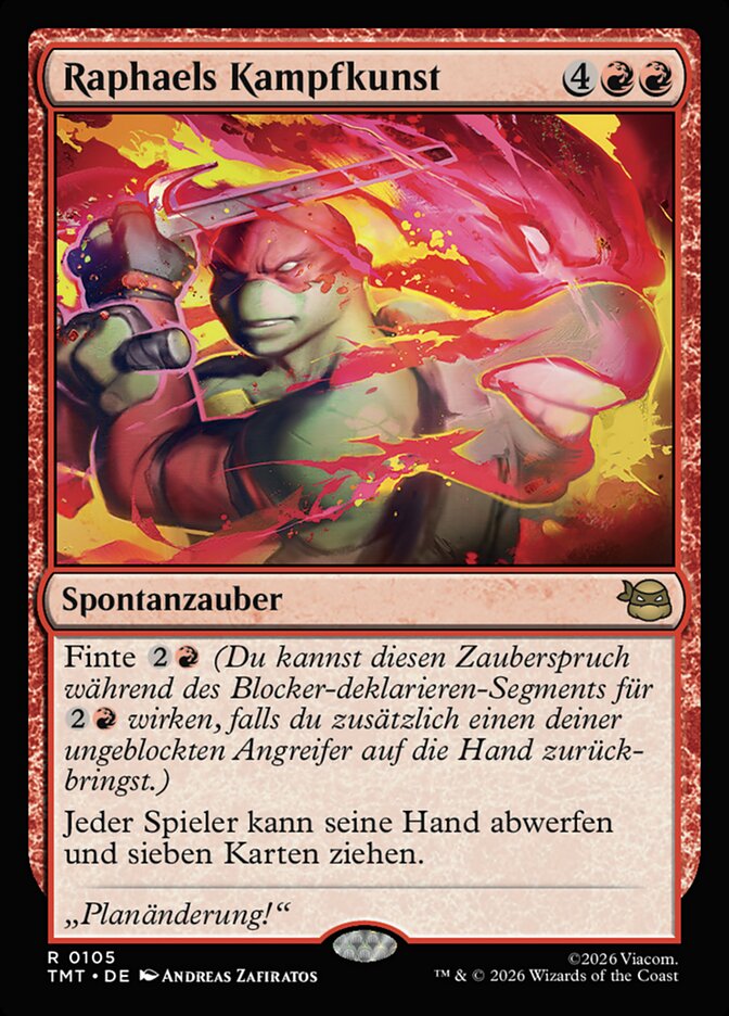 Raphaels Kampfkunst