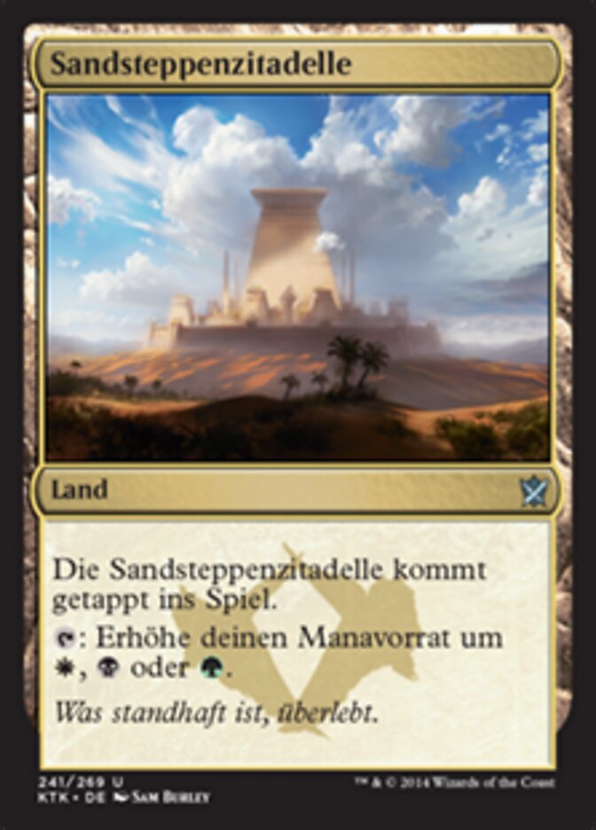 Sandsteppenzitadelle
