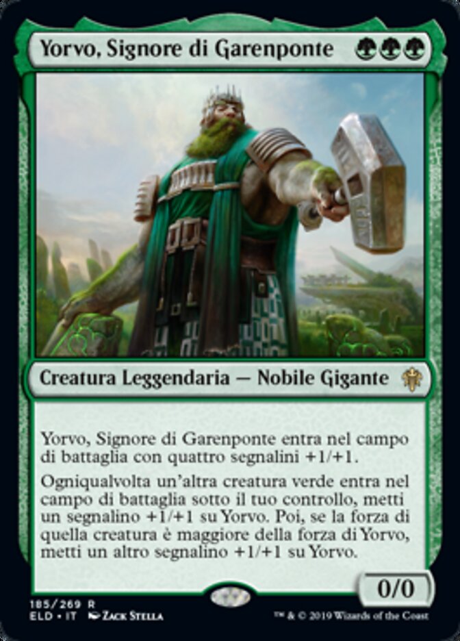 Yorvo, Signore di Garenponte