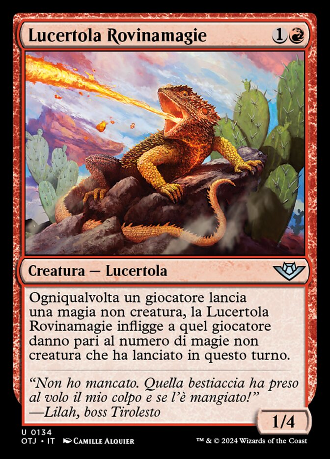 Lucertola Rovinamagie