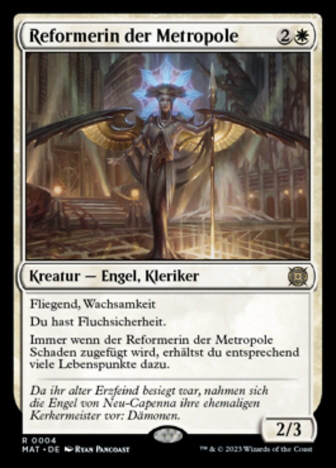 Reformerin der Metropole