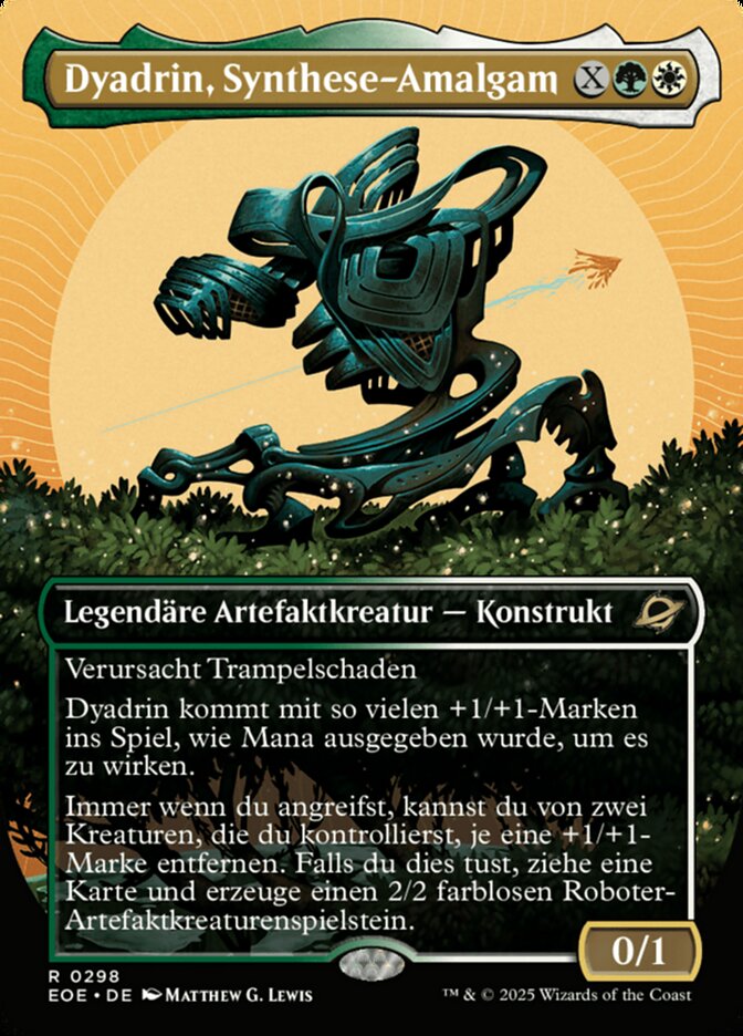 Dyadrin, Synthese-Amalgam