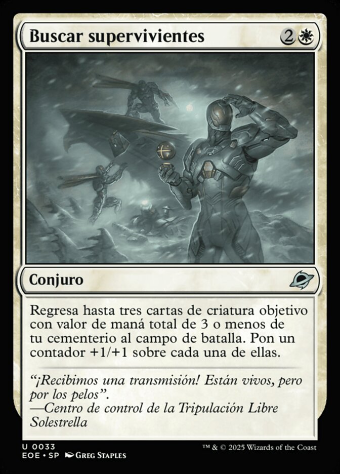 Buscar supervivientes