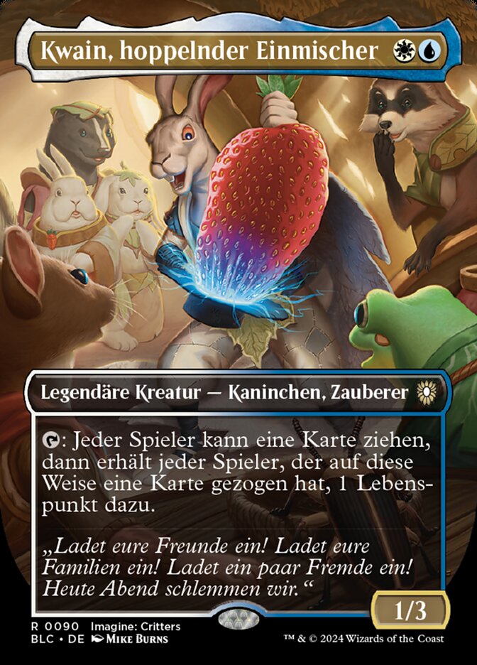 Kwain, hoppelnder Einmischer