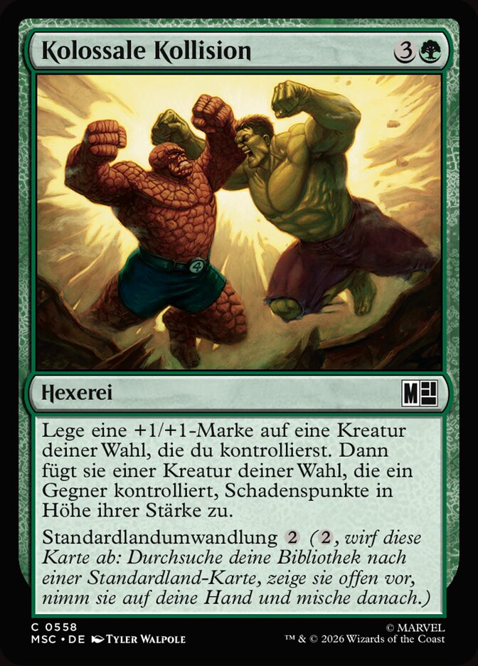 Kolossale Kollision