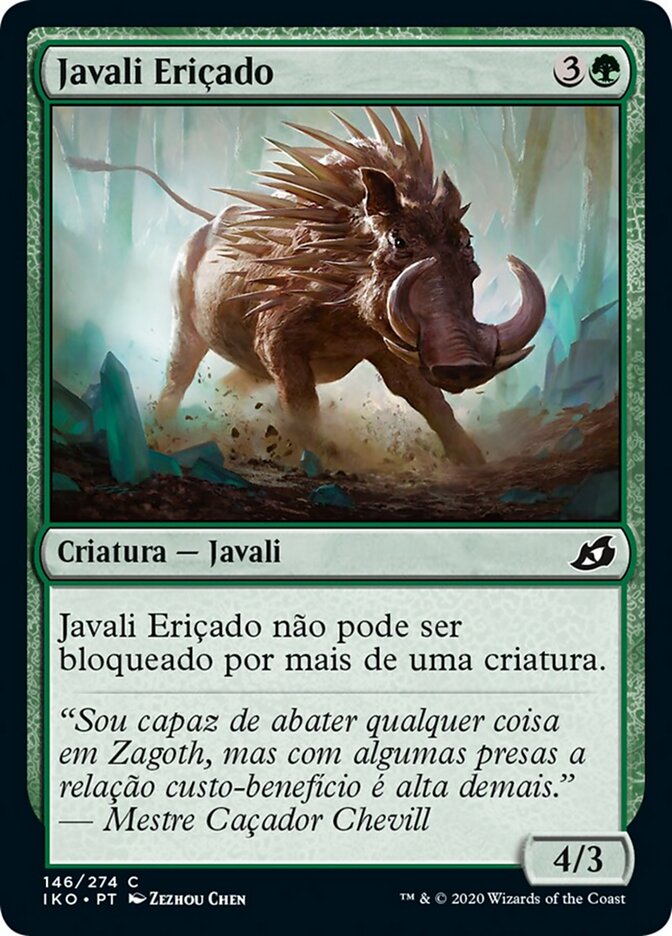 Javali Eriçado