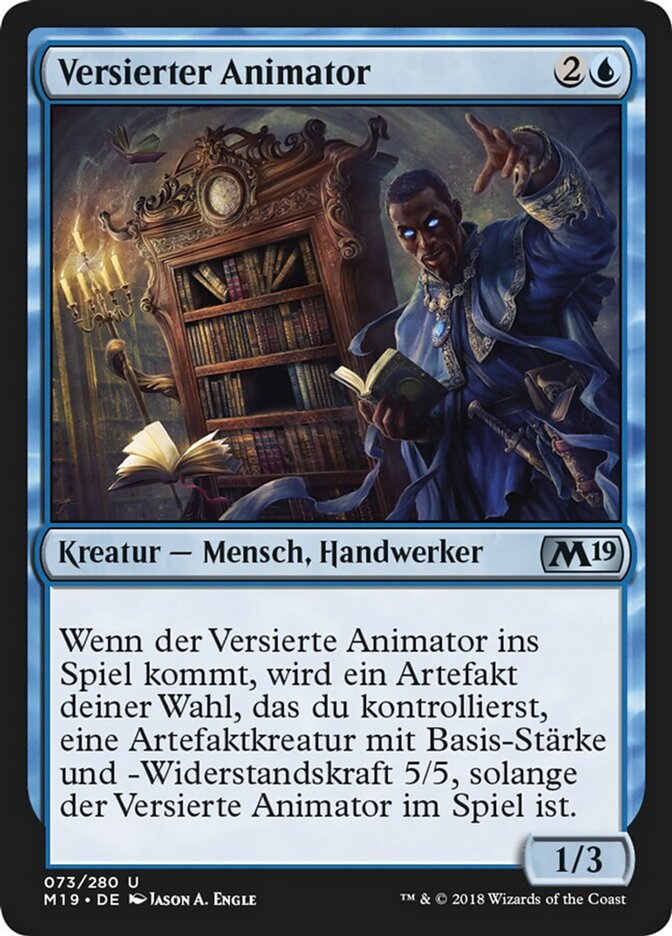 Versierter Animator