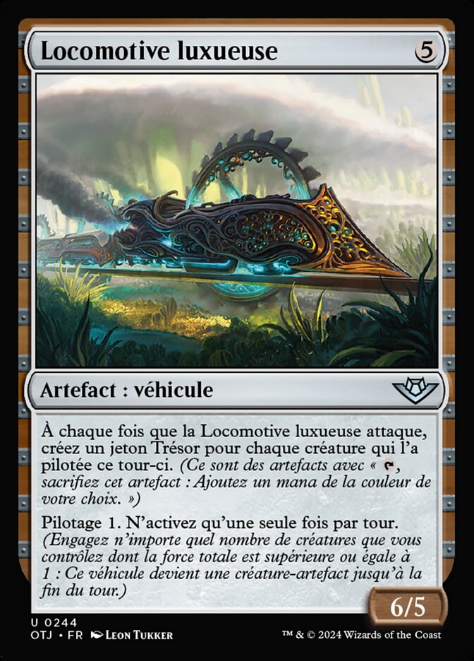 Locomotive luxueuse
