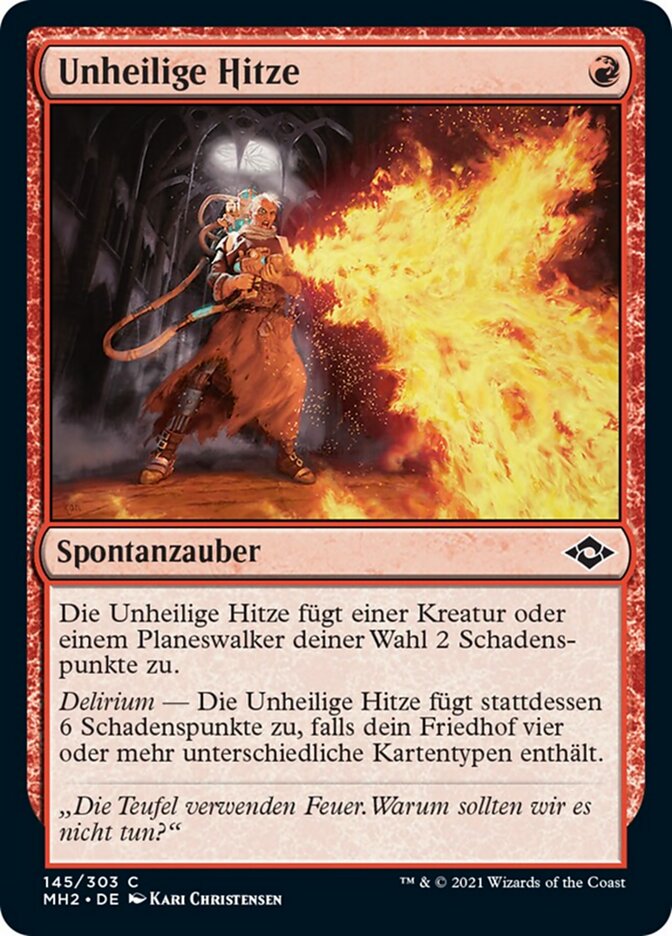 Unheilige Hitze