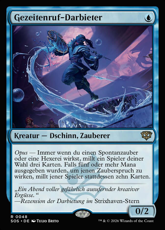 Gezeitenruf-Darbieter
