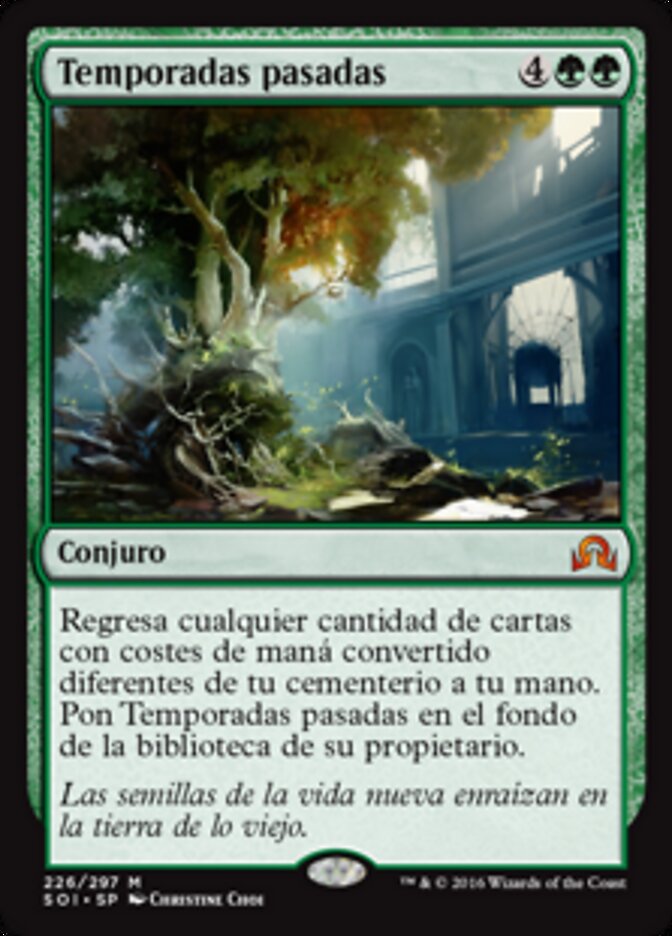 Temporadas pasadas