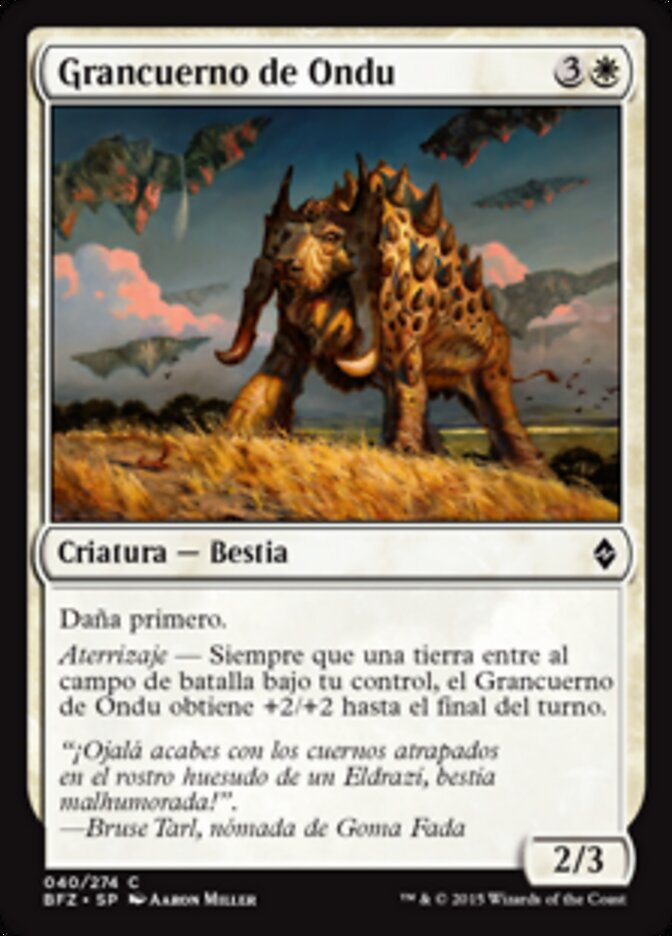 Grancuerno de Ondu