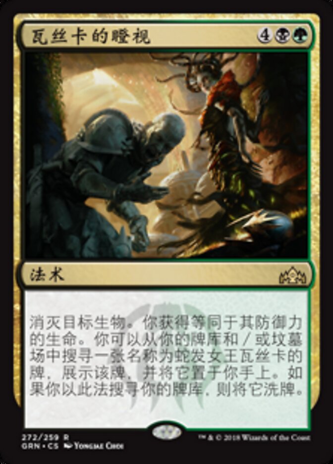 瓦丝卡的瞪视
