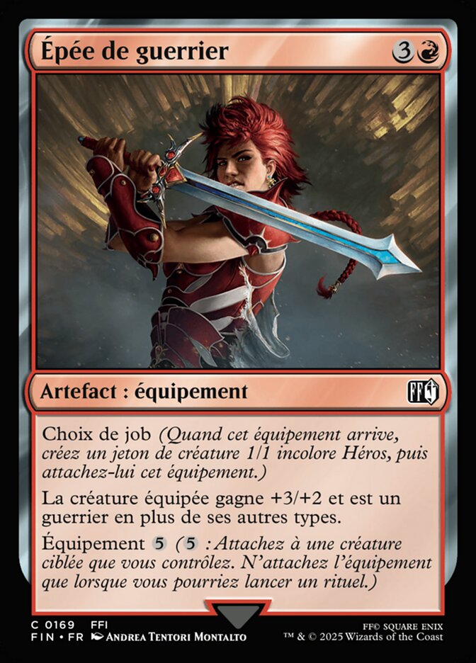 Épée du guerrier