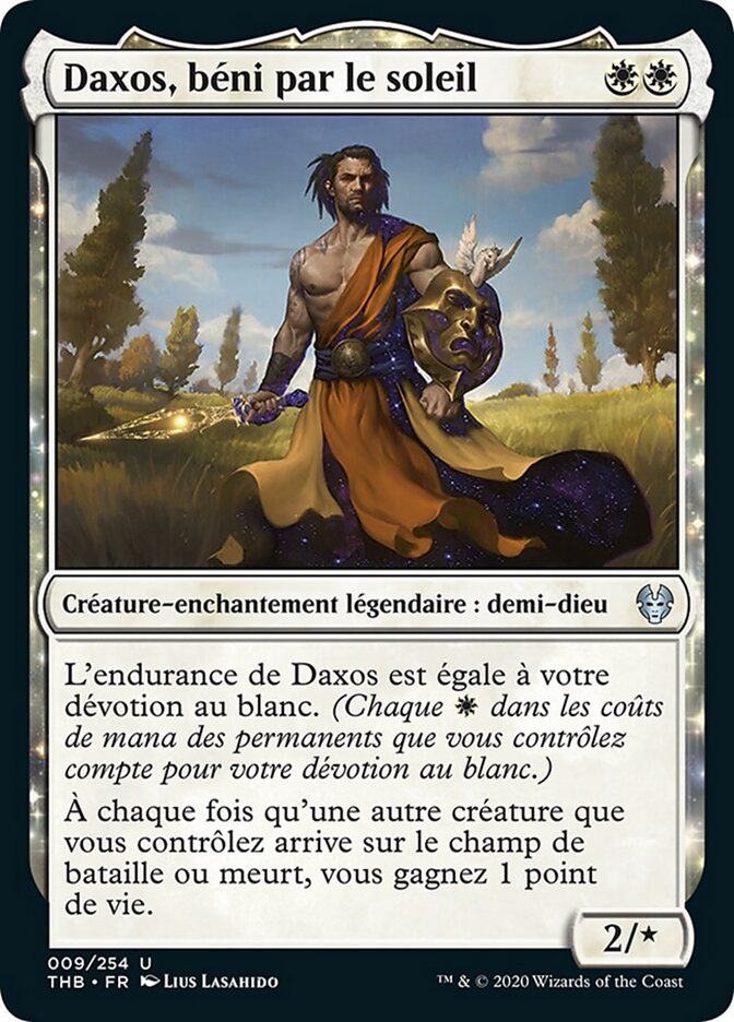 Daxos, béni par le soleil