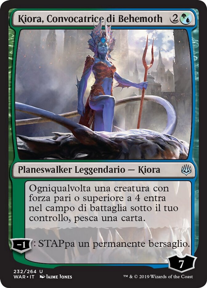 Kiora, Convocatrice di Behemoth