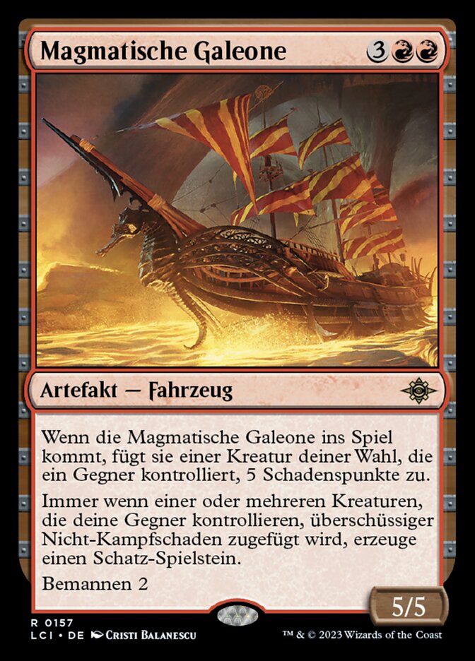 Magmatische Galeone