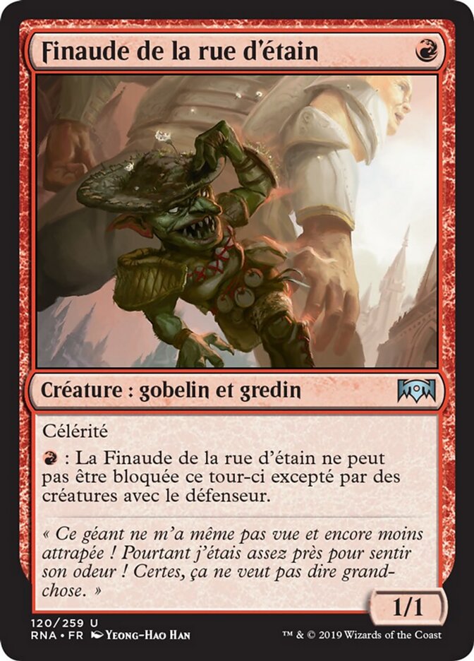 Finaude de la rue d'étain