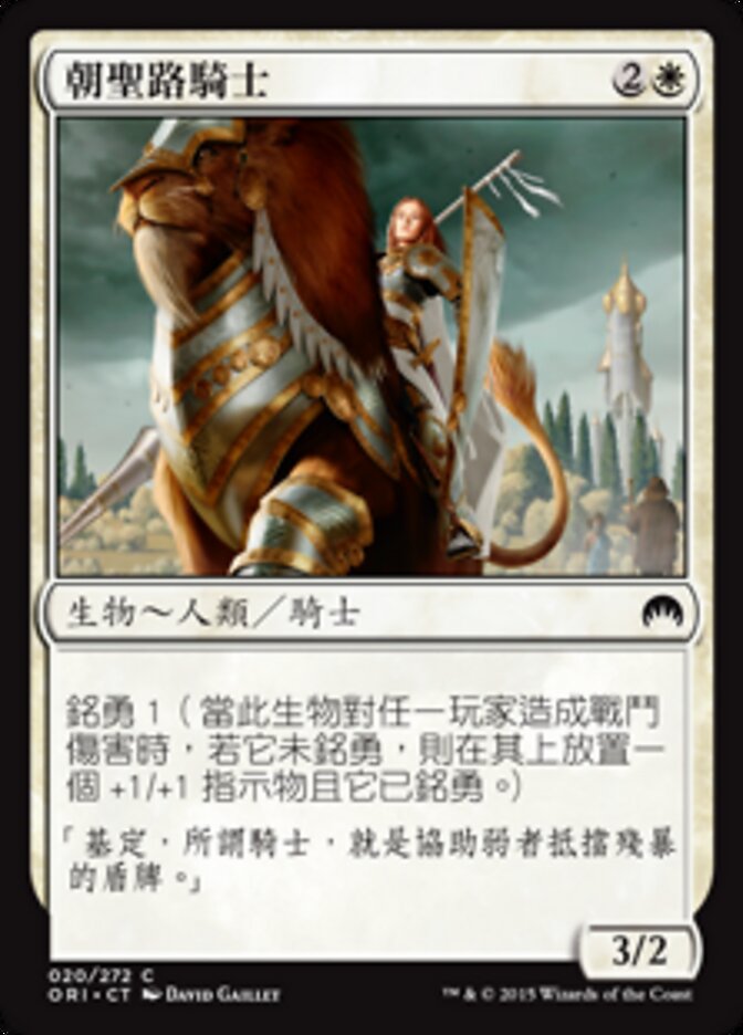 朝聖路騎士