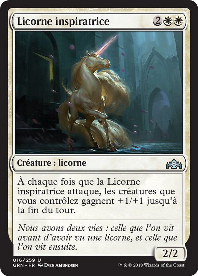 Licorne inspiratrice