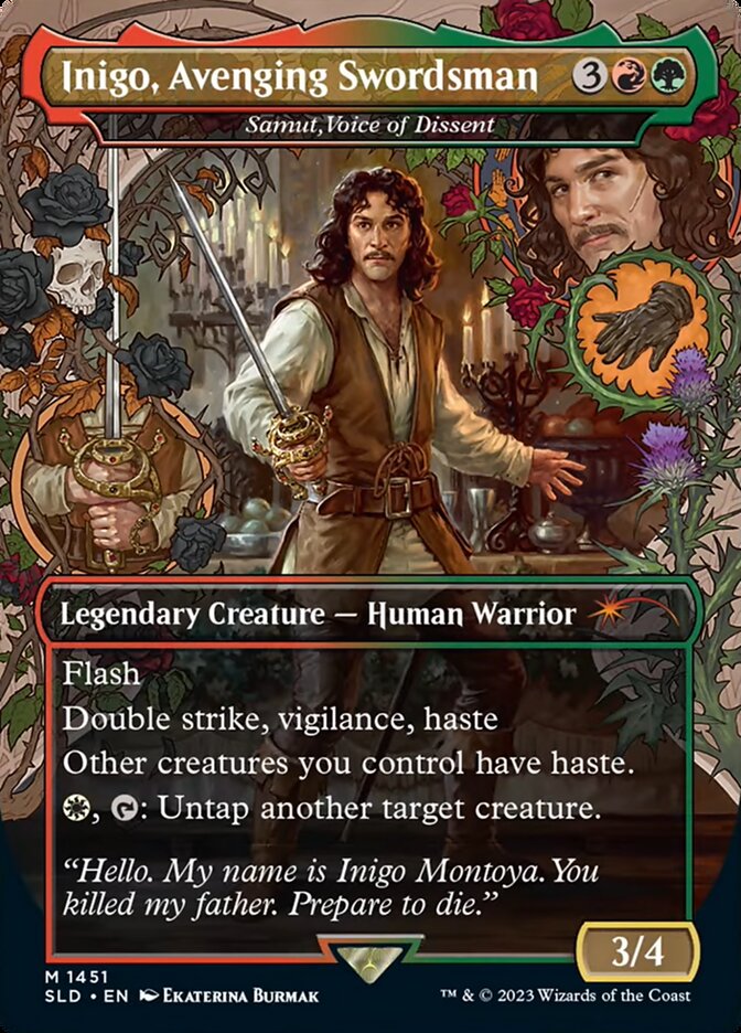 Inigo, Avenging Swordsman