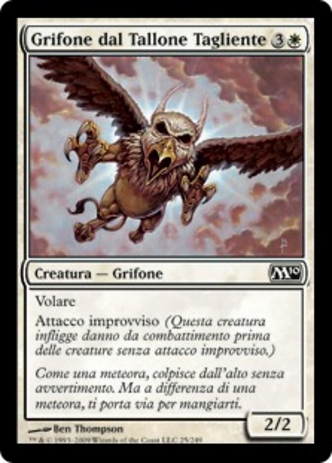 Grifone dal Tallone Tagliente
