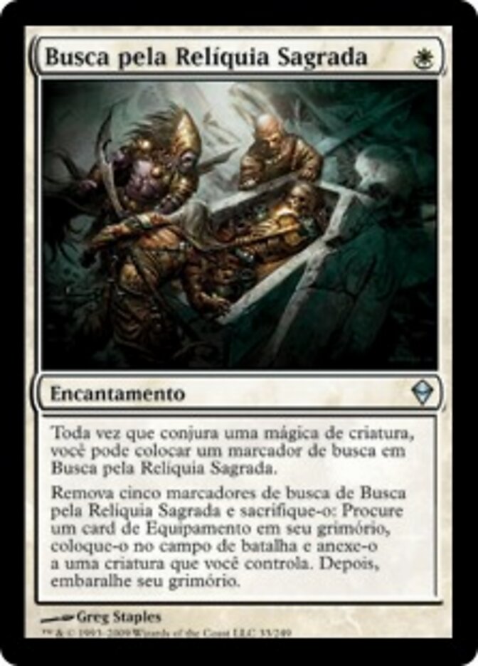 Busca pela Relíquia Sagrada