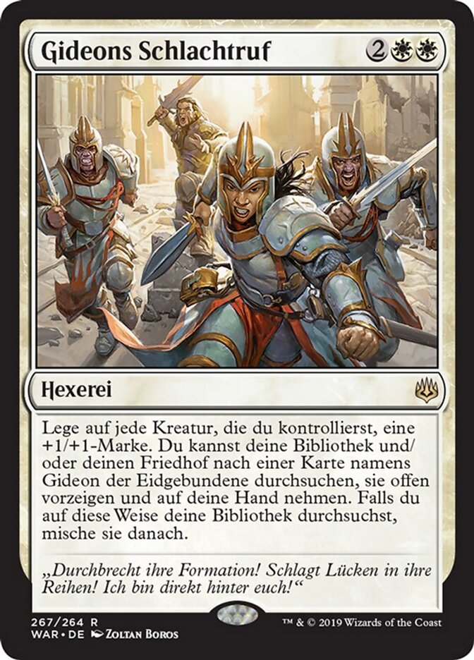 Gideons Schlachtruf