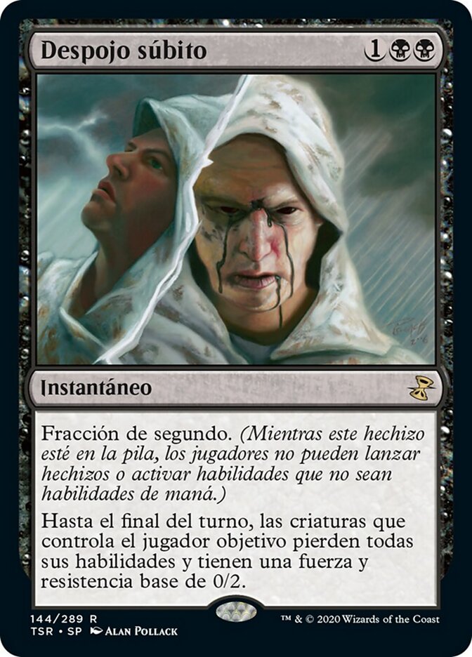 Despojo súbito