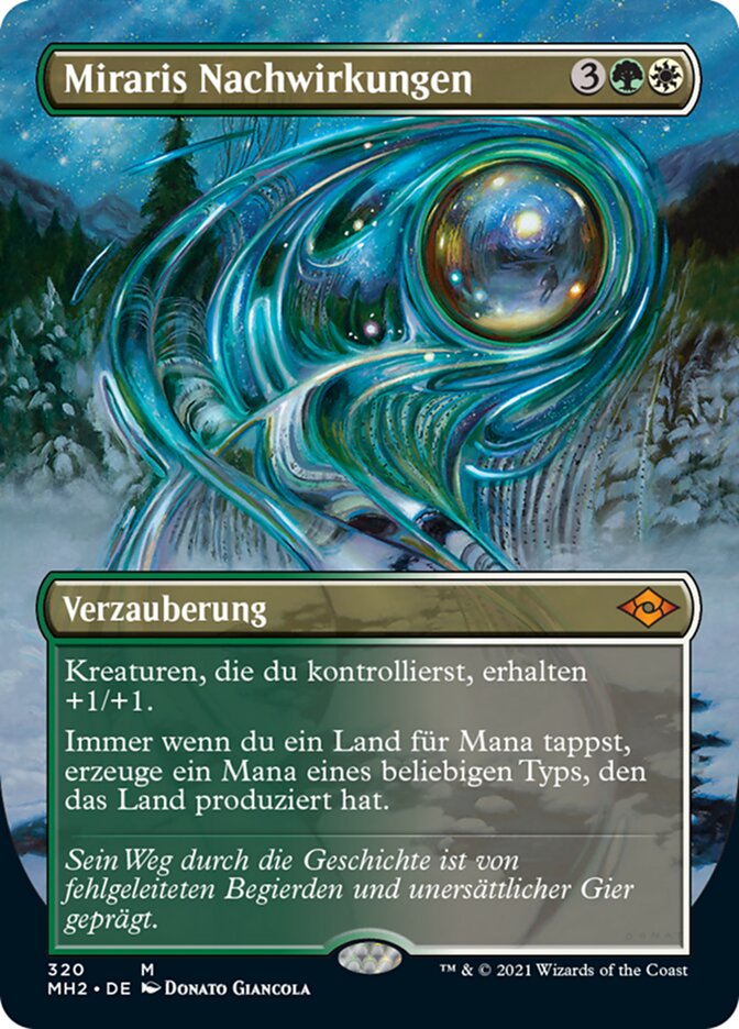 Miraris Nachwirkungen