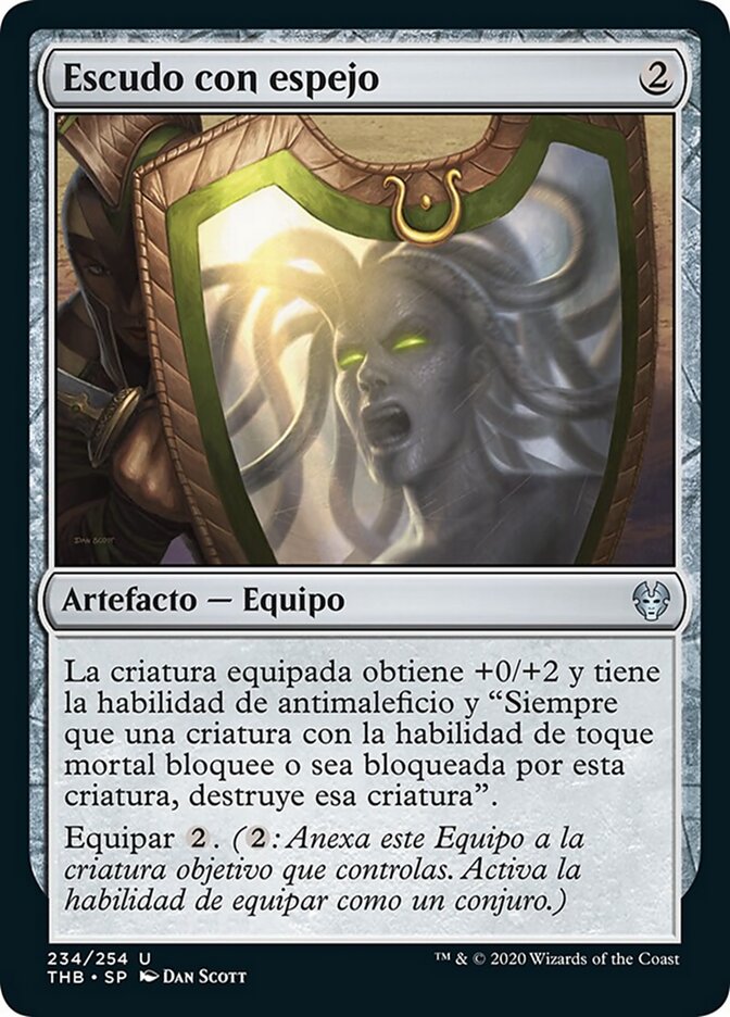 Escudo con espejo