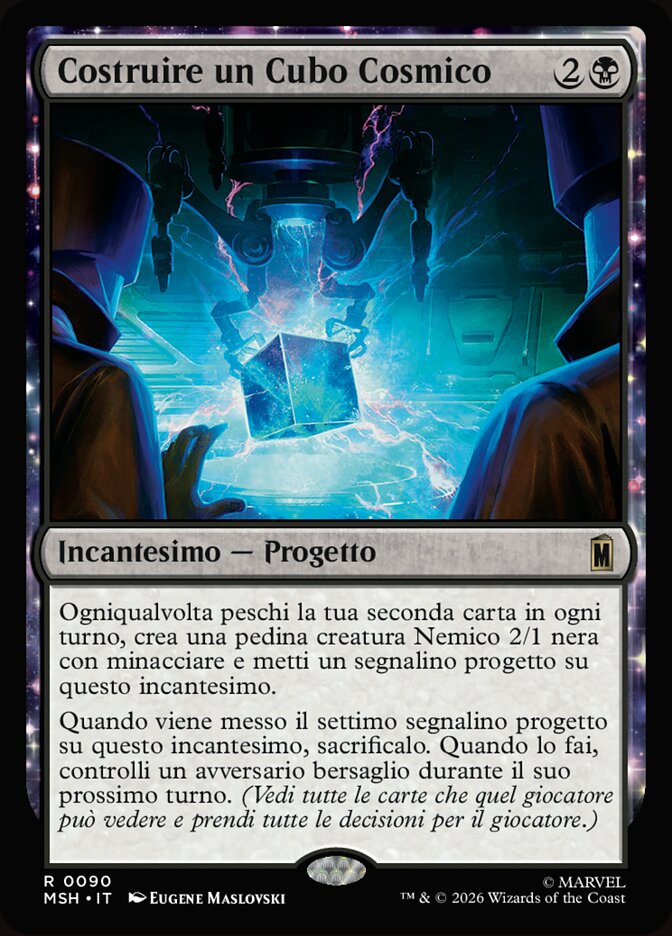 Costruire un Cubo Cosmico