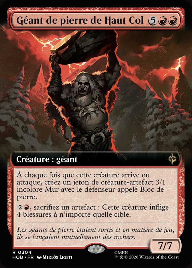 Géant de pierre de Haut Col