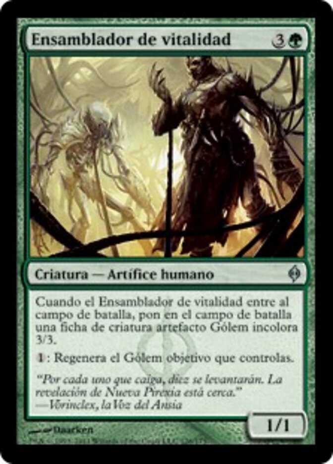 Ensamblador de vitalidad