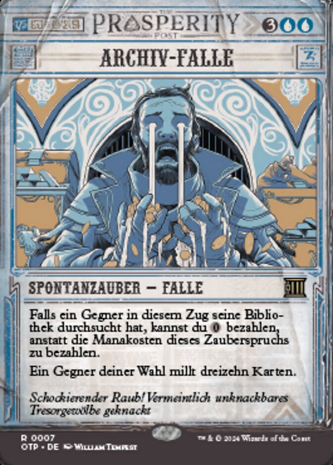 Archiv-Falle