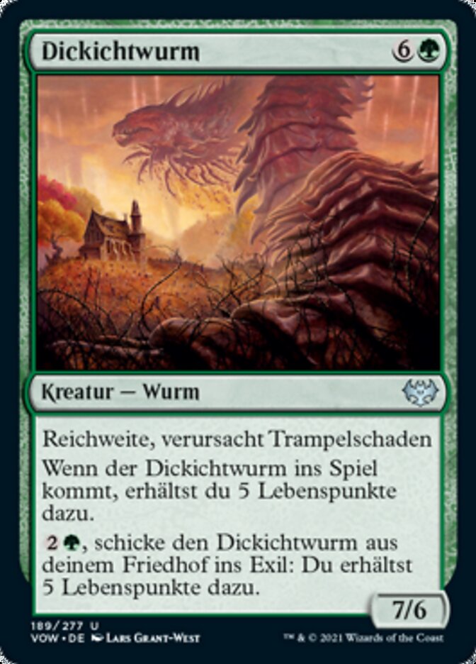 Dickichtwurm