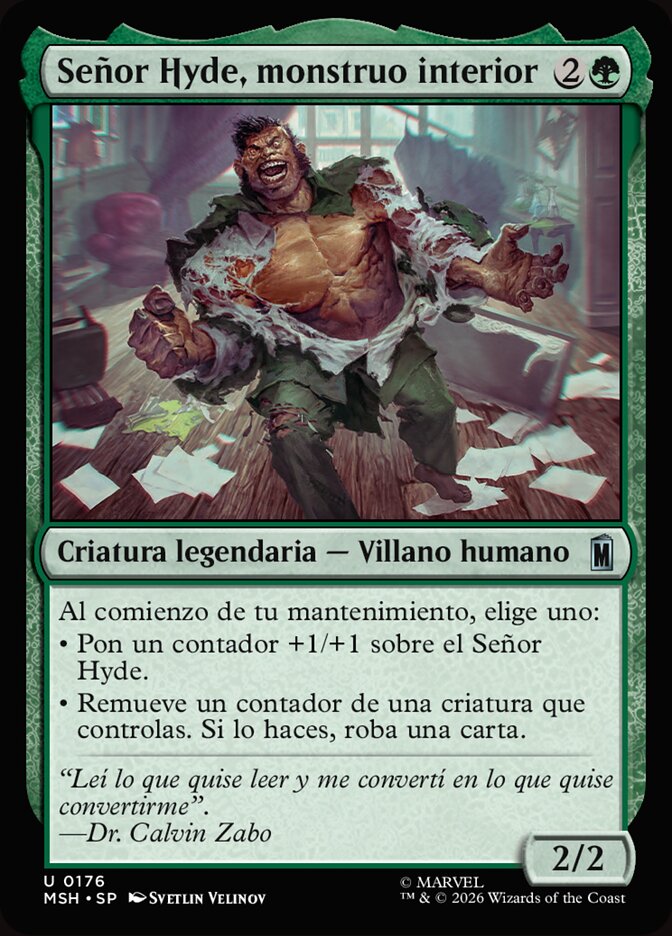 Señor Hyde, monstruo interior