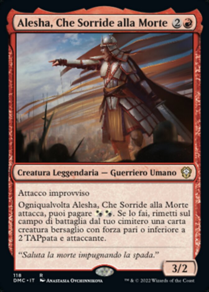 Alesha, Che Sorride alla Morte