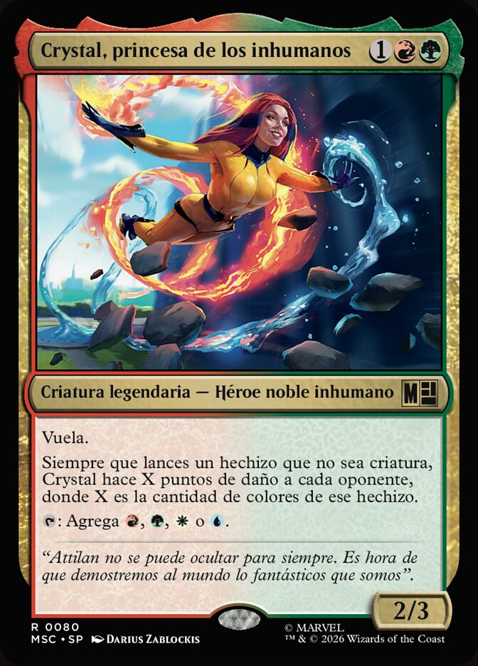 Crystal, princesa de los inhumanos