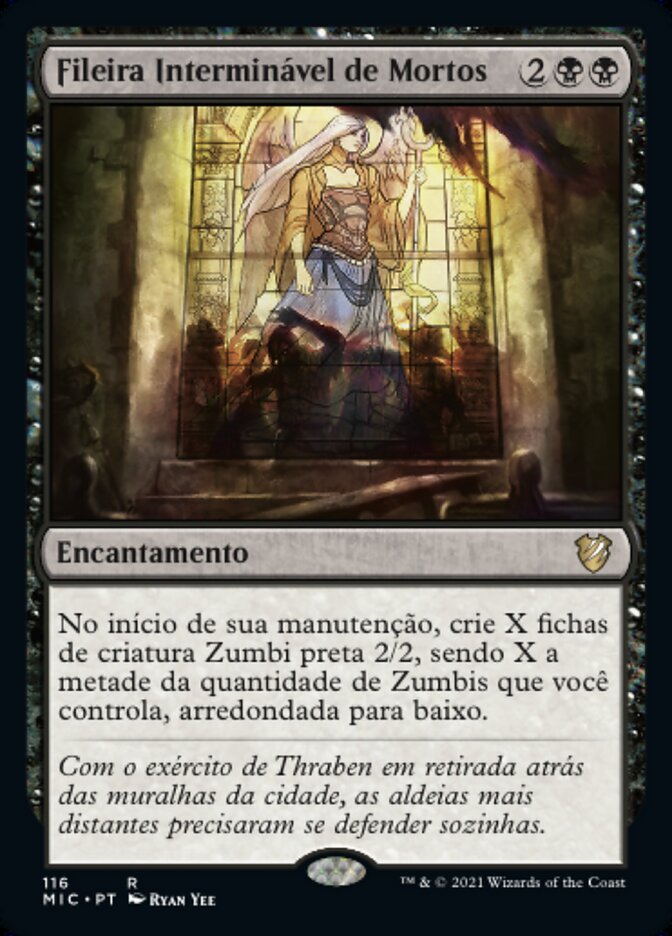 Fileira Interminável de Mortos