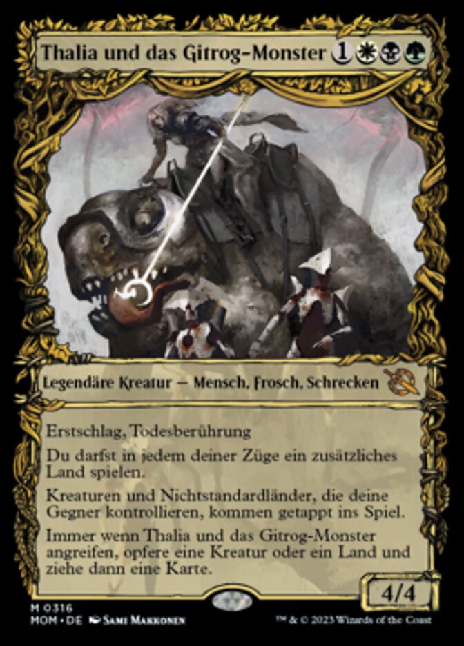 Thalia und das Gitrog-Monster