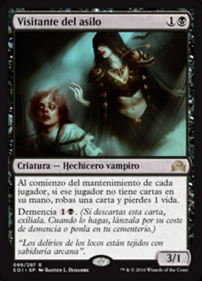 Visitante del asilo